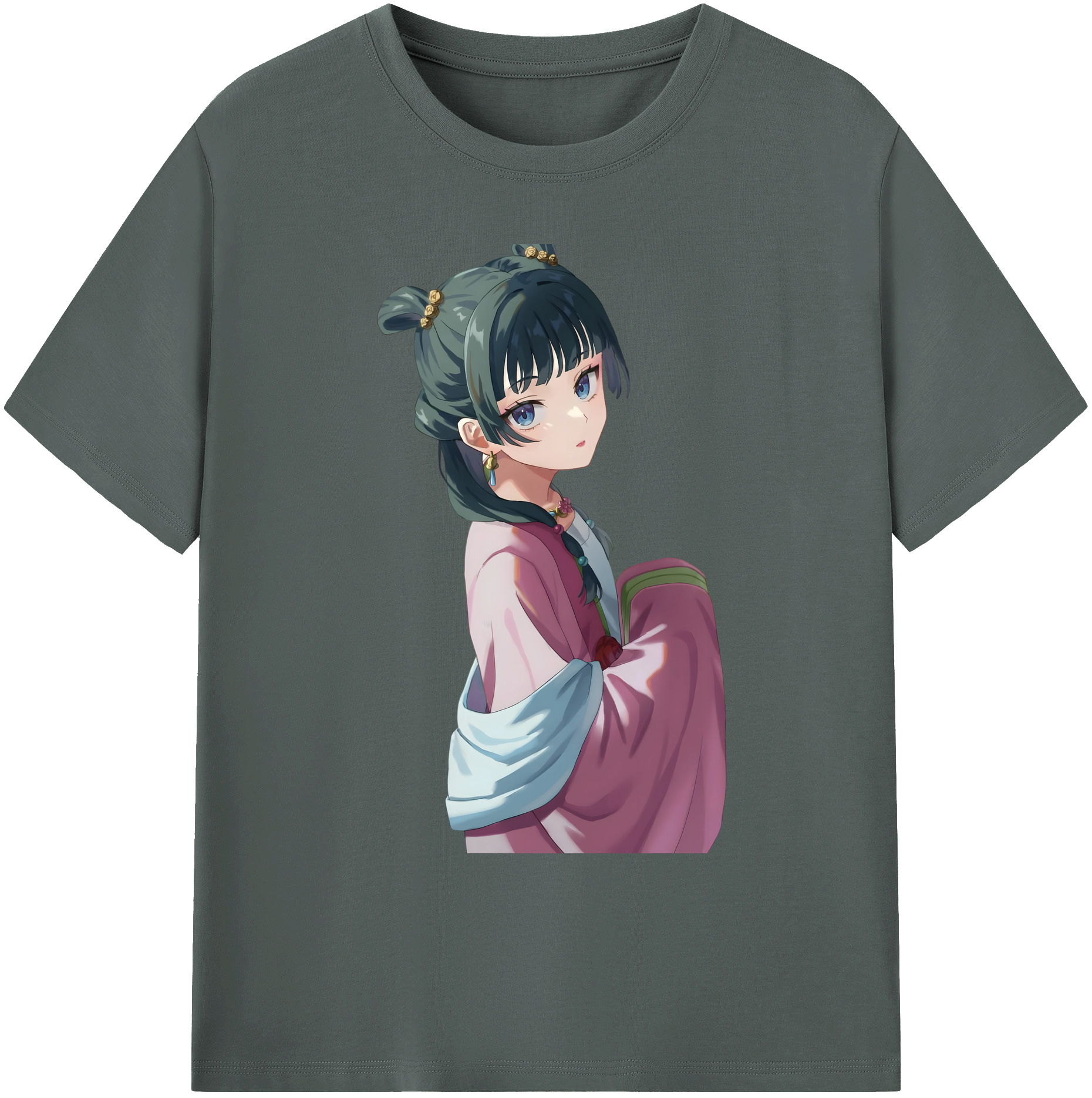 （画像用） 薬屋のひとりごと The Apothecary Diaries 綿100％ メンズ半袖Tシャツ｜肌触りやわらか＆通気性